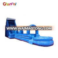 Crazy long adult huge inflatable slides water slides for sales